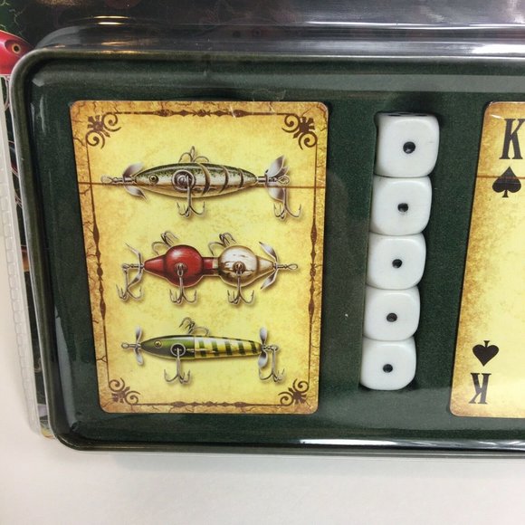 Rivers Edge Playing Cards And Dice Lures Of The Past Antique Lure Pictures New - Picture 6 of 12